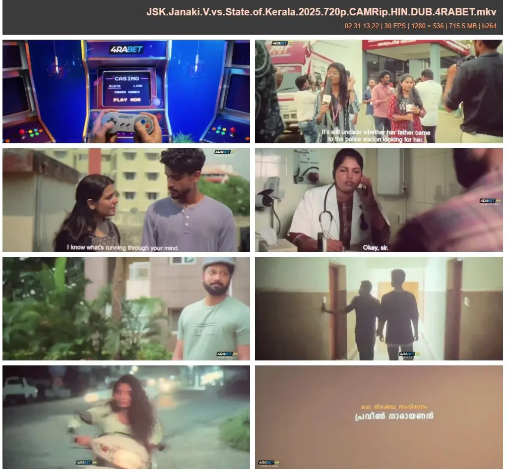 J.S.K Janaki V v/s State of Kerala 2025 Full Movie Download Free Camrip [Hindi]