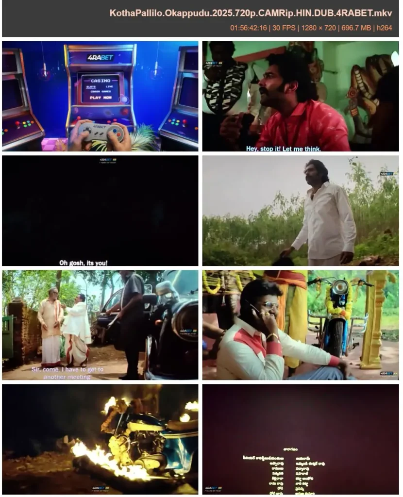 Kothapallilo Okappudu 2025 Full Movie Download Free Camrip [Hindi Dub]