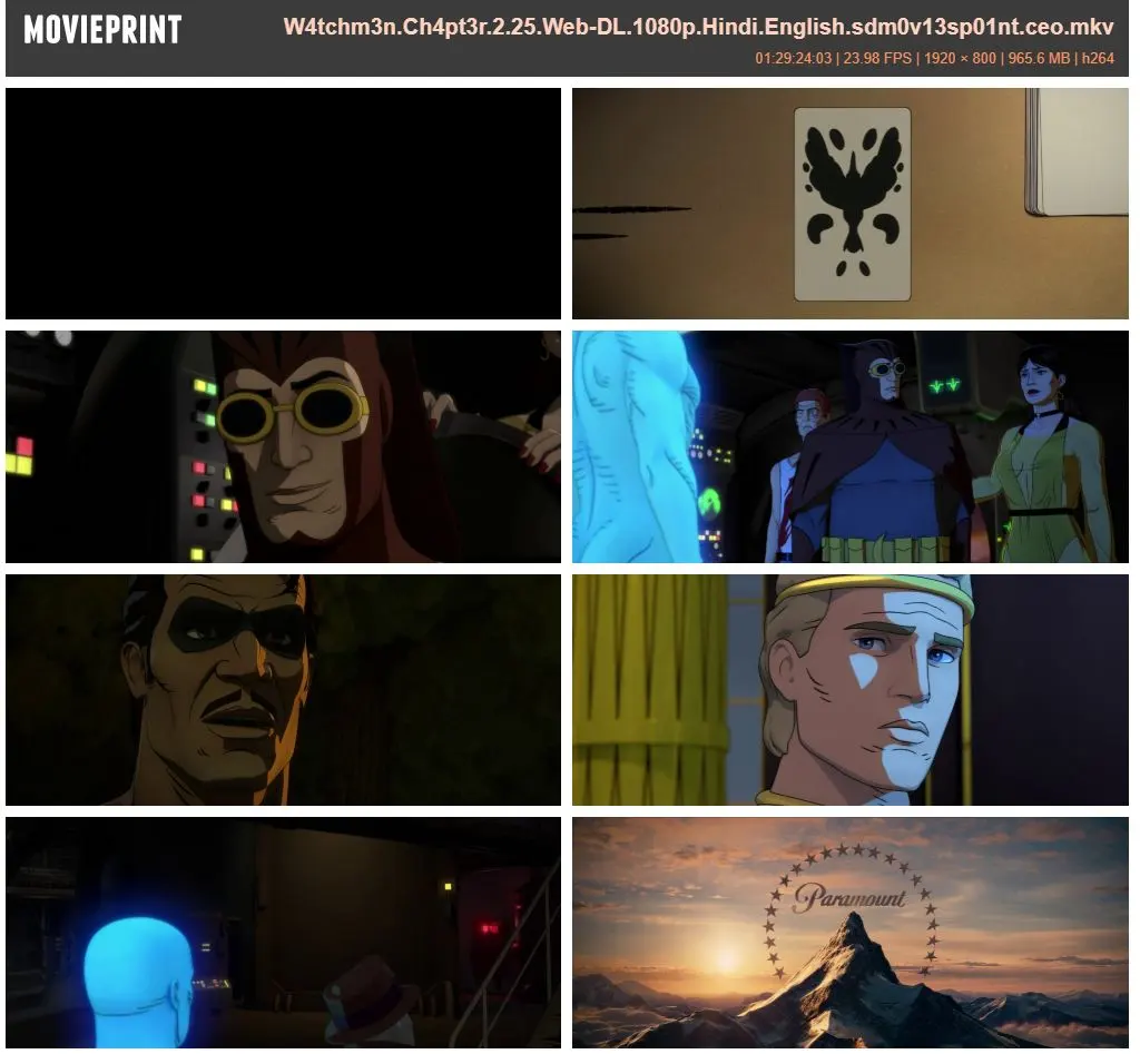 Watchmen Chapter II 2025 Full Movie Download Free HD Web-DL [Hindi DDP5.1 + English DDP5.1]